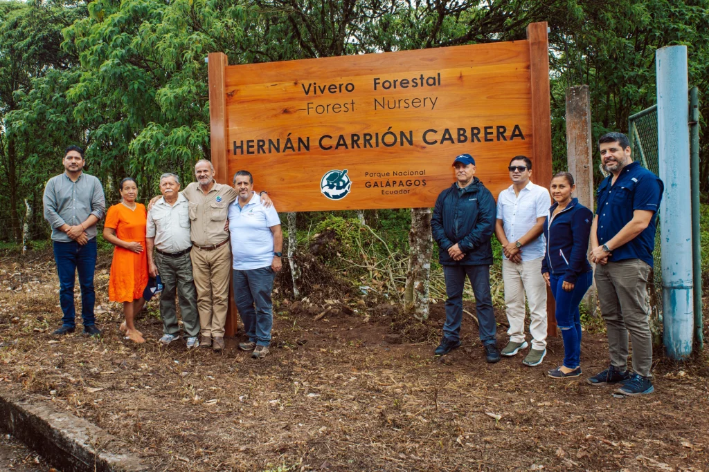 Thanks to a collaborative alliance, the Tree Nursery of Galápagos National Park has been renovated